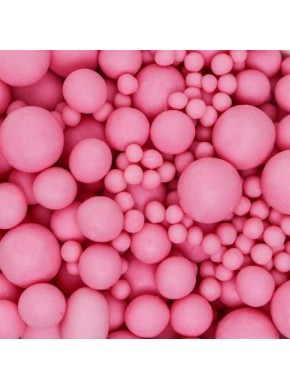 Драже «Матовое», воздушный рис в глазури, розовый, №280М, 50 г
