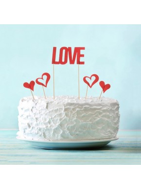 Набор для украшения торта «LOVE»