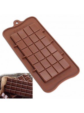 Форма силиконовая для шоколада «Плитка», 15,5 х 7,5 х 0,7 см