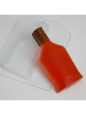 Форма пластиковая для шоколада «Бутылка коньяка»