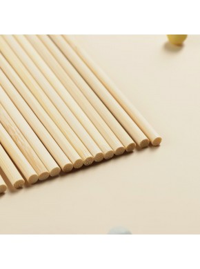 Набор палочек-дюбелей для кондитерских изделий, дерево, 25 см, 20 шт