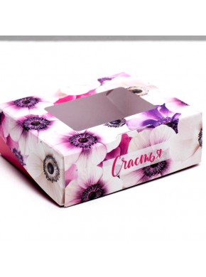 Коробка для сладостей «Счастья», 10 × 8 × 3,5 см