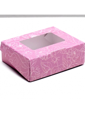 Коробка для сладостей «Нежность», 10 × 8 × 3,5 см