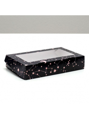 Коробка для кондитерских изделий «Космос», 20 × 12 × 4 см