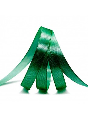 Лента атласная цвет зеленый, ширина 1,5 см, длина 23 м
