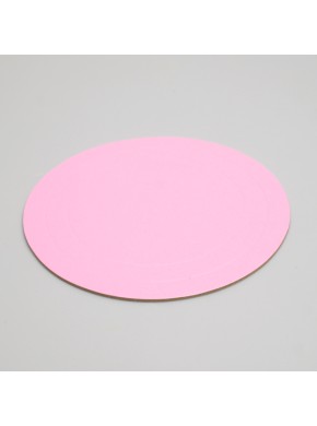 Подложка золото/розовый, усиленная, d=22 см, толщина=3,2 мм