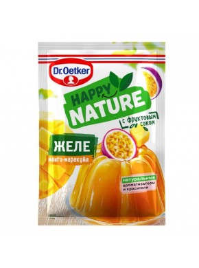 Желе Dr.Oetker, манго-маракуйя, 41 гр.